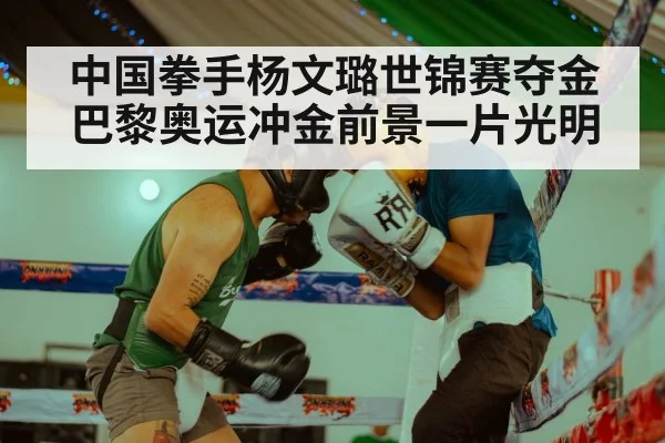 中国拳手杨文璐世锦赛夺金 巴黎奥运冲金前景一片光明